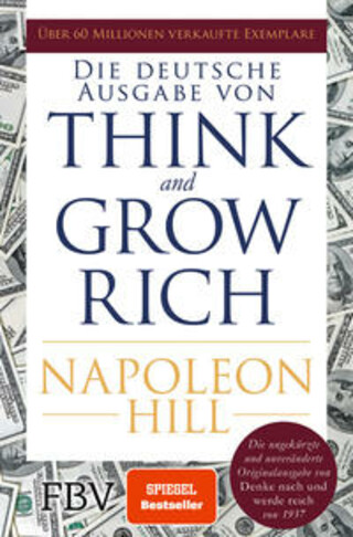 Buchcover Think and Grow Rich - Deutsche Ausgabe Napoleon Hill