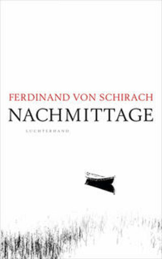 Buchcover Nachmittage Ferdinand Schirach