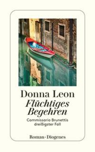 Buchcover Flüchtiges Begehren Donna Leon