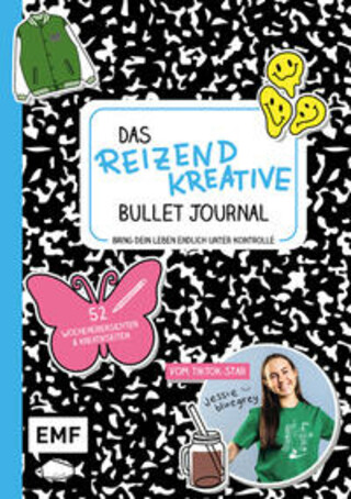 Buchcover Das reizend kreative Bullet Journal - vom TikTok-Star jessiebluegrey - Bring dein Leben endlich unter Kontrolle jessiebluegrey