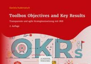 Buchcover Toolbox Objectives and Key Results Daniela Kudernatsch