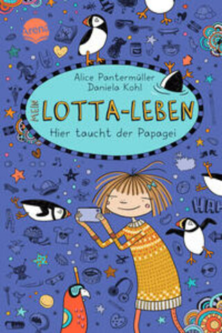 Buchcover Mein Lotta-Leben (19). Hier taucht der Papagei Alice Pantermüller