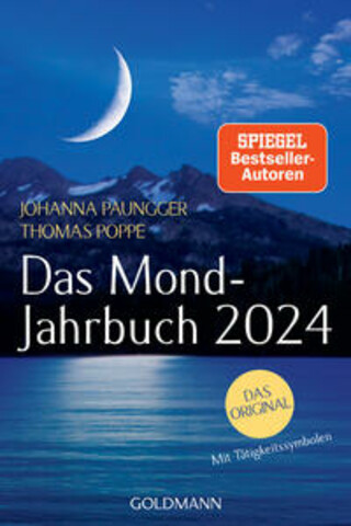 Buchcover Das Mond-Jahrbuch 2024 Johanna Paungger