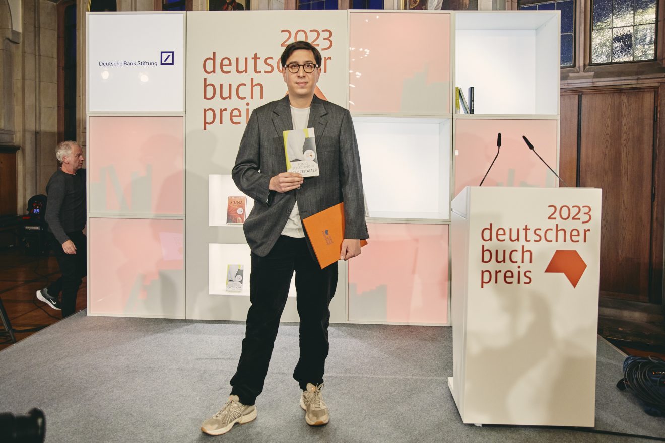 Tonio Schachinger Preistraeger Deutscher Buchpreis 2023 c Christof Jakob