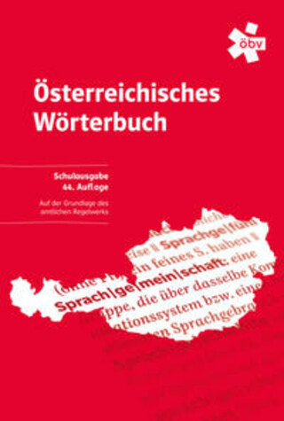 Buchcover Österreichisches Wörterbuch. Schulausgabe (44. Auflage)